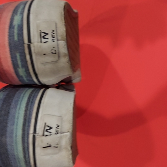 Vans Van Doren Striped Sneakers Sk8 Lo Aztec Skate Western - Picture 3 of 8